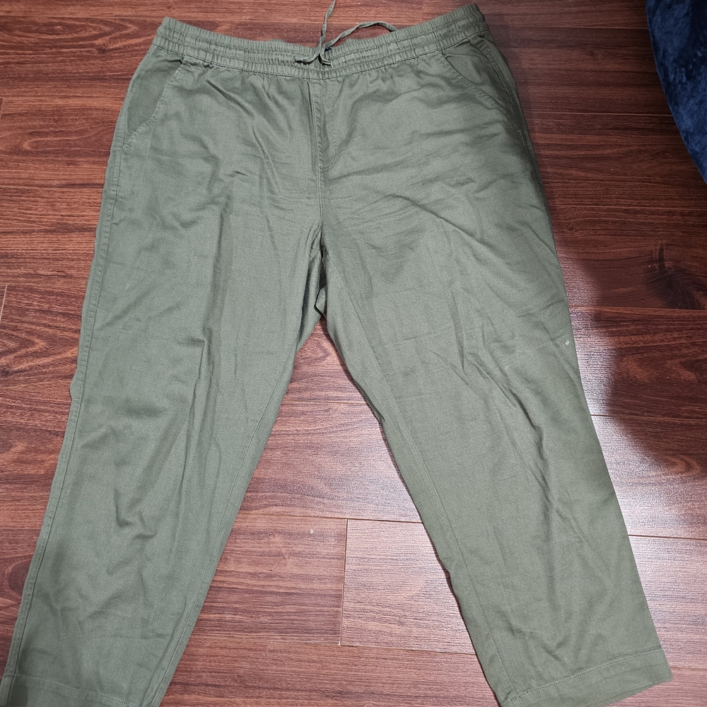 GAP Women's Khaki Green Chinos